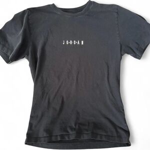 Jordan Brand Air Jordan Stitched Black T Shirt Size M Mens